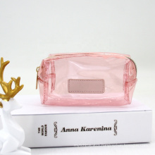 Popular Custom Cheap Promotional Gift Premium Bag Logo Printing Pink PVC Cosmetic Bag